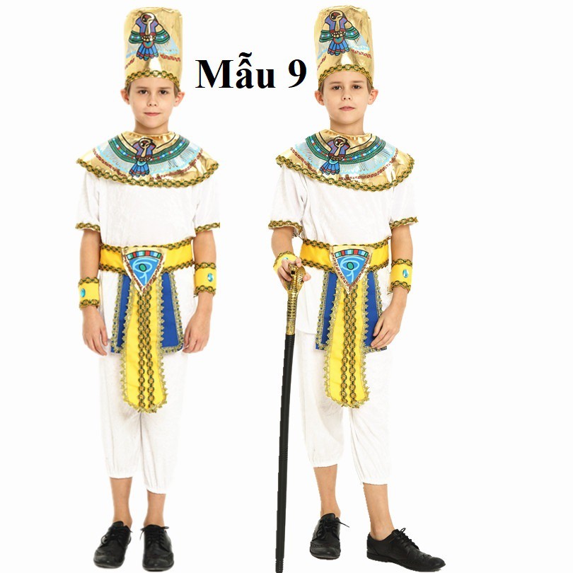 Trang Phục Nữ Hoàng Ai Cập Cổ Đại Trang Phục Pharaon Cho Trẻ Em Trang Phục Hóa Trang Halloween Cosplay
