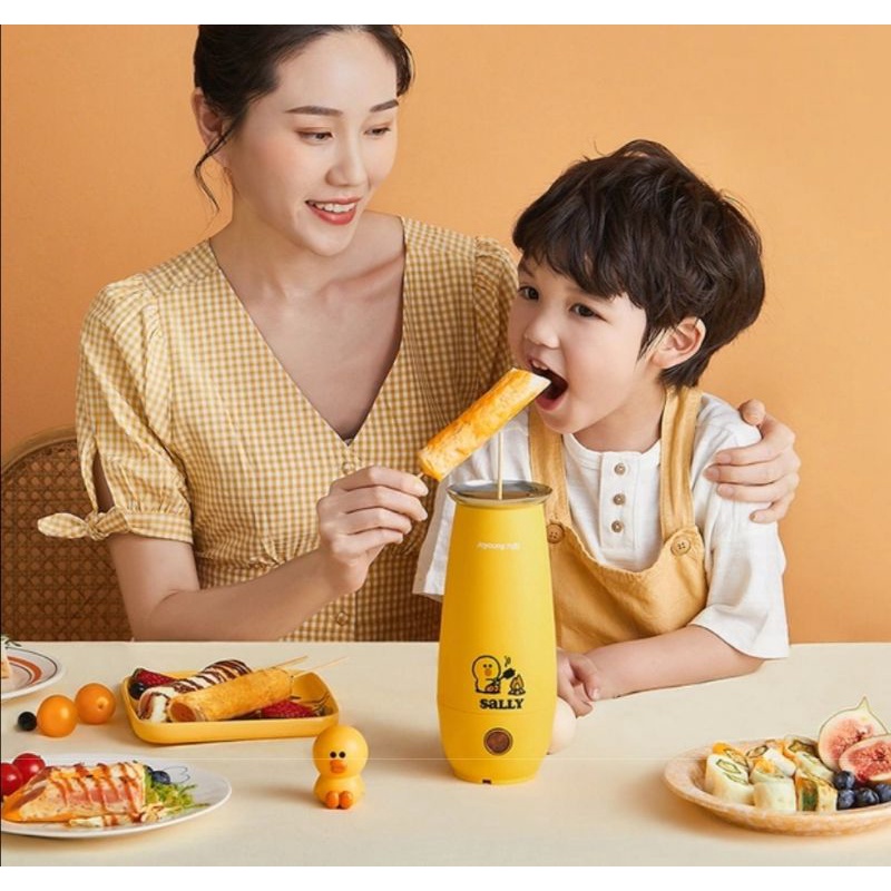 MÁY LÀM TRỨNG CUỘN TỰ ĐỘNG LINE FRIENDS CHÍNH HÃNG JOYOUNG