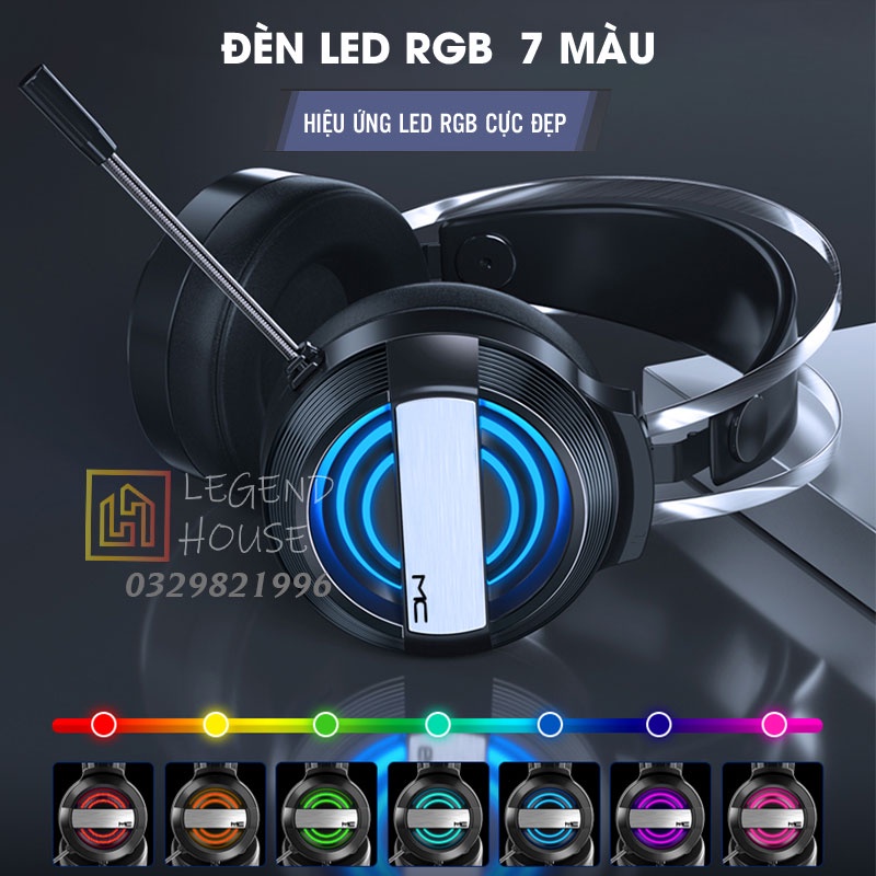 [HOT] Tai nghe chụp tai máy tính có mic đàm thoại, headphone gaming laptop, pc chất lượng âm thanh đỉnh cao