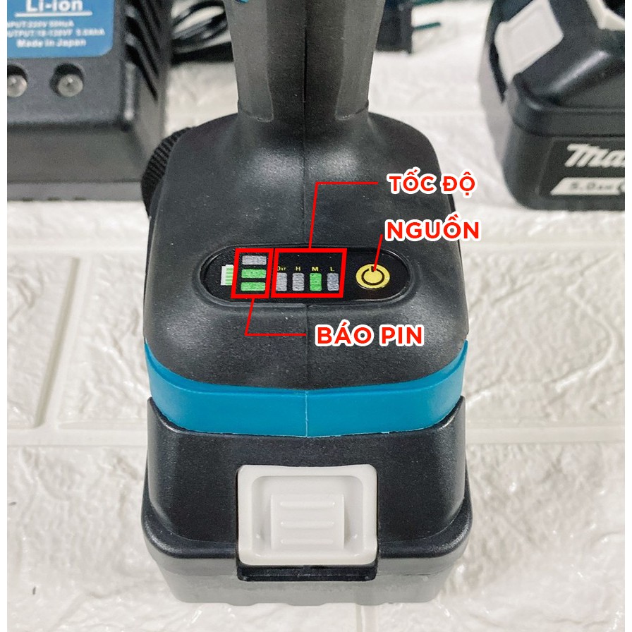 Máy Siết Bulong Makita 199V -  Máy Bắt Vít , Máy Siết Bu Lông Đa Năng