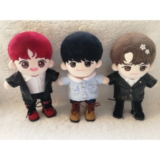 Giày cao cổ 5cm cho búp bê doll 20cm