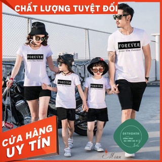 Áo thun giá sỉ Áo gia đình siêu chất
