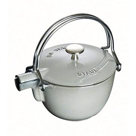 Ấm đun trà gang STAUB KETTLE 16.5cm dung tích 1.2 Lít - dùng được cho bếp từ