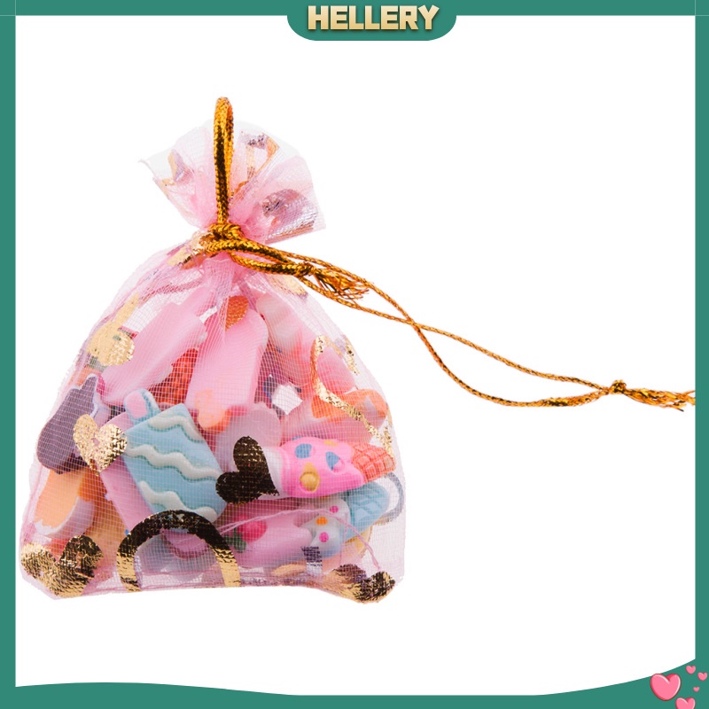 Set 20 Phụ Kiện Làm Trang Trí Sổ Tay Hình Que Kem Hoạt Hình DIY