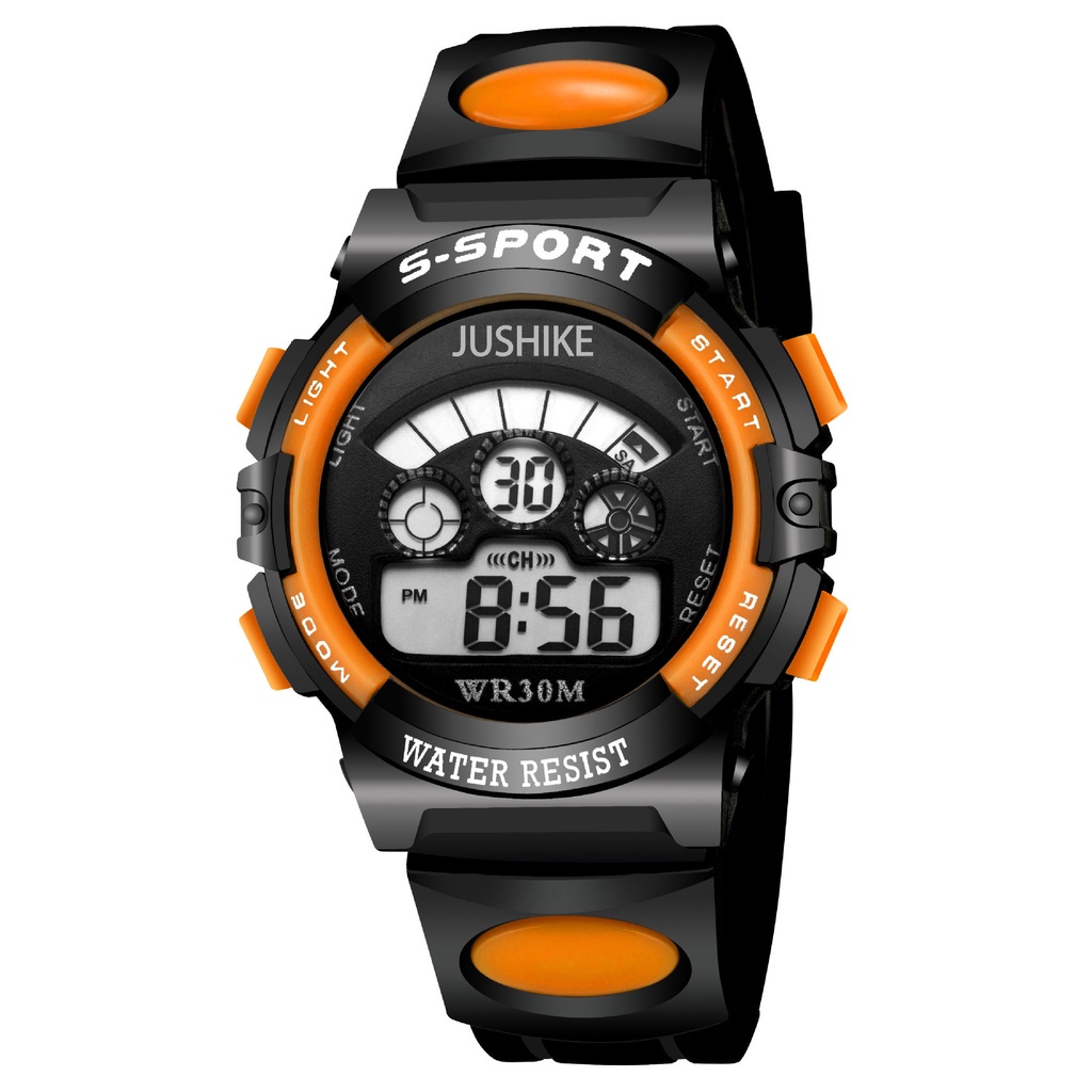 Đồng Hồ Điện Tử Đa Năng Có Đèn LED Dễ Thương Cho Bé