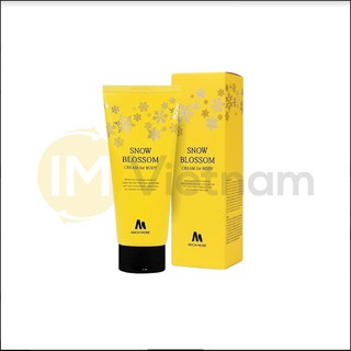 Kem dưỡng trắng da body muchmore snow blossom cream 200g