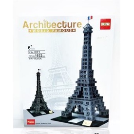 Lego DR.STAR 801 Lắp Ráp Tháp Eiffel - Paris