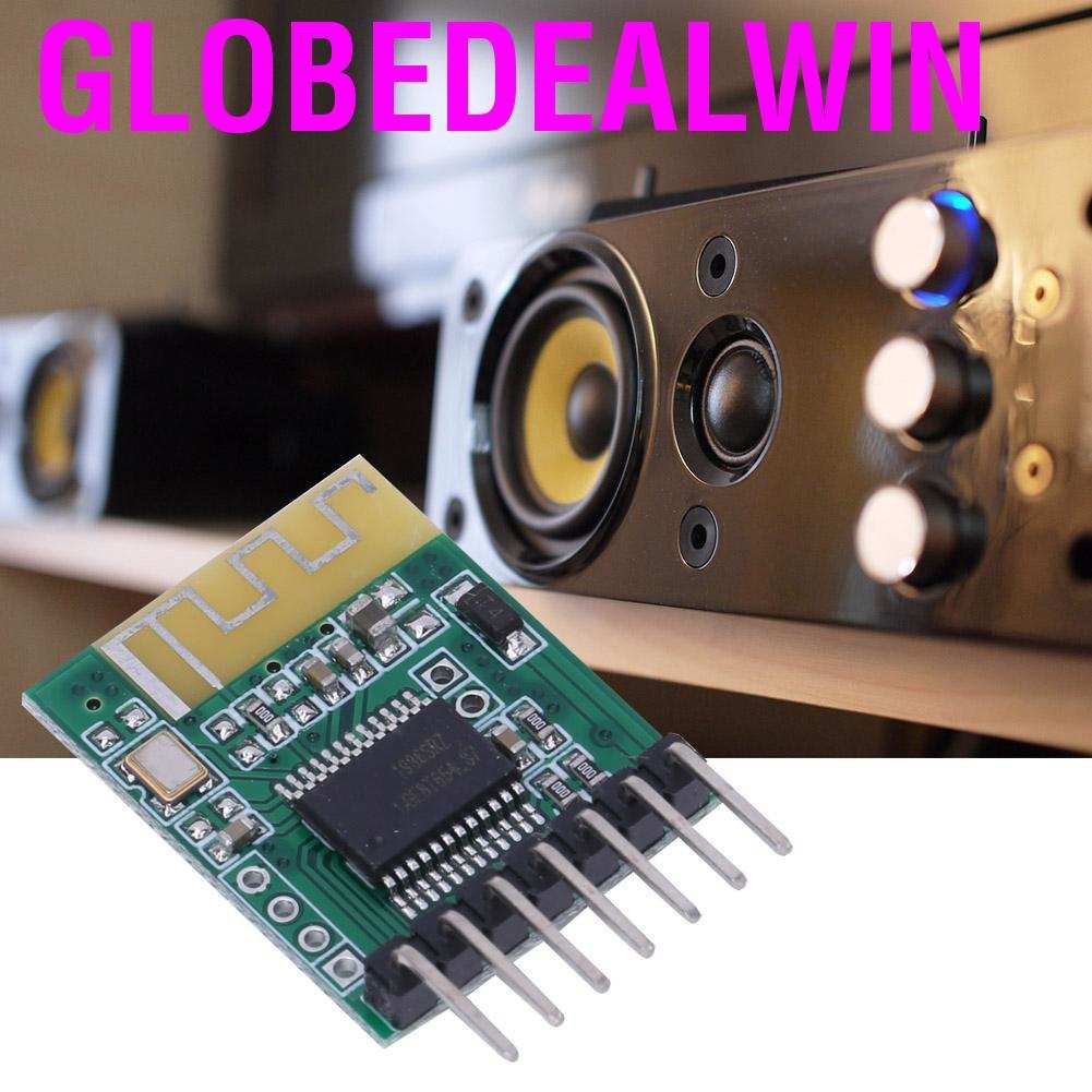 Globedealwin Wireless Audio Receiver Module Stereo Amplifier DIY Compatible With Bluetooth