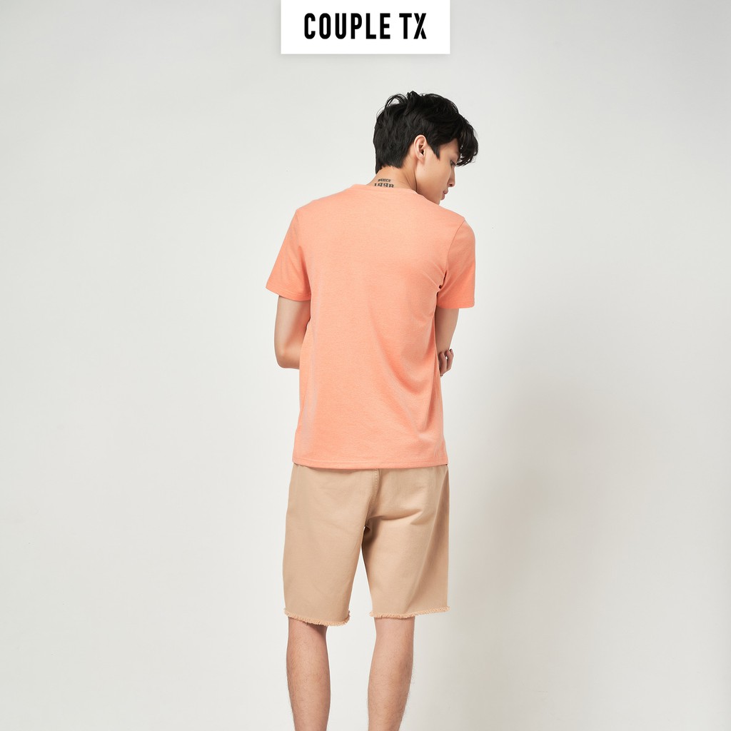 Áo Thun Cổ Tim Basic Nam Couple TX | BigBuy360 - bigbuy360.vn