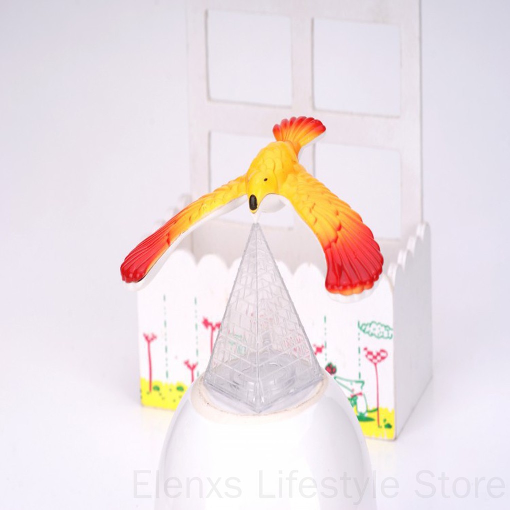 Kids Adults Child Magic Balancing Bird Eagle with Tower Stand Base Toy Learn Gag Gift Desk ELEN