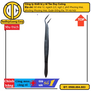 KẸP GẮP CONG (NỈA GẮP) NỈA CONG NHA KHOA NHÍP GẮP CONG NHA KHOA 16cm