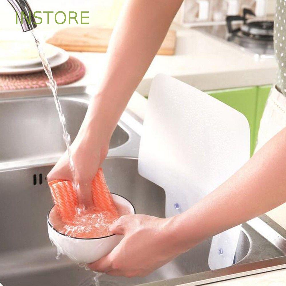 Vách Ngăn Bằng Nhựa PVC Chống Văng Nước Đa Năng Dành Cho Bồn Rửa Chén/Bồn Rửa Chén