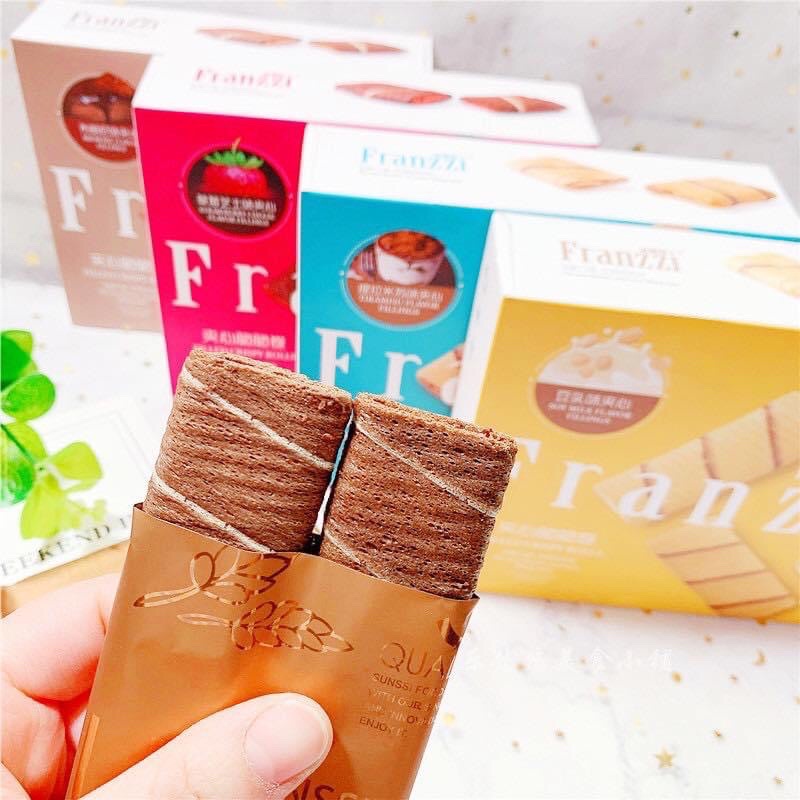 Bánh quy cao cấp franzzi hộp 100gram sẵn 4 vị !