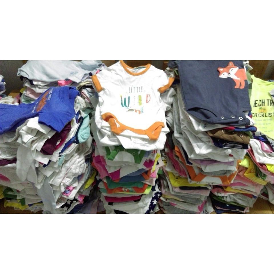 Combo 4 body chip ngắn tay cho bé