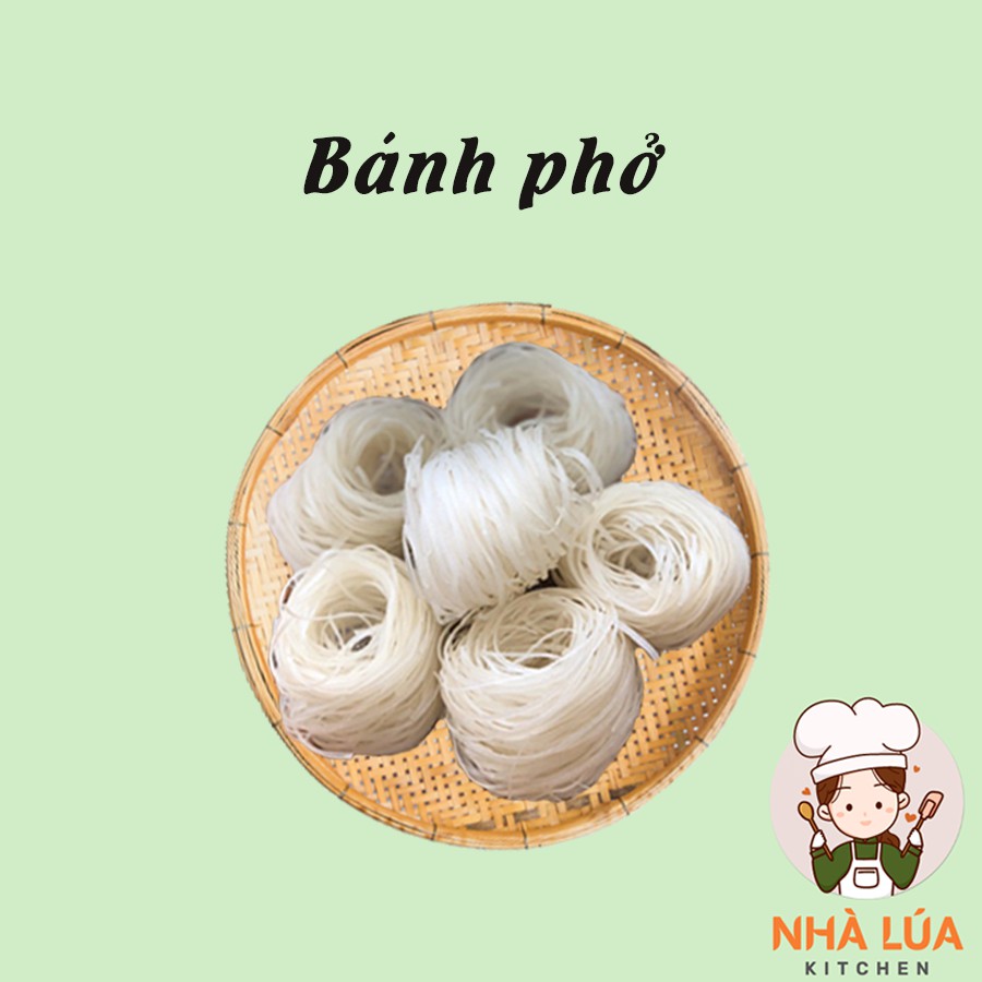 Combo Nguyên Liệu Phở Khô Gia Lai - 1kg Bánh phở - 330gr Tương đen - 150gr Sa tế tỏi ớt | BigBuy360 - bigbuy360.vn