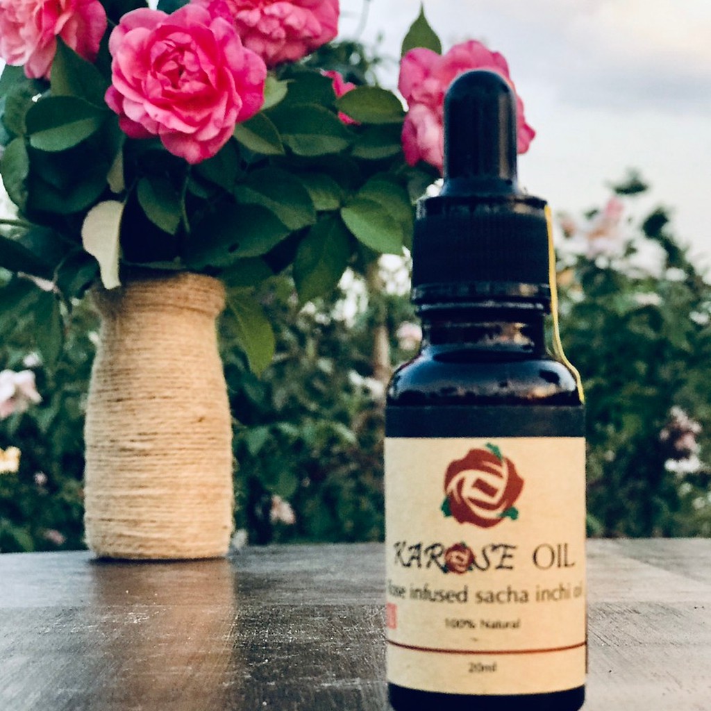 (DATE MỚI NHẤT, 20ml) Dầu dưỡng hoa hồng giúp da sáng, khoẻ, tăng độ đàn hồi và chậm lão hoá Karose Oil | BigBuy360 - bigbuy360.vn