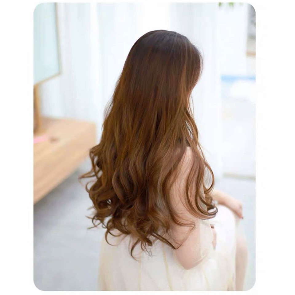 TÓC GIẢ 💕 FREESHIP 💕 MÃ GIẢM 15K  💕 Tóc giả kẹp xoăn 60cm