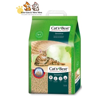 Cat's best sensitive - cát hữu cơ siêu thấm hút cho mèo bao 7.2kg