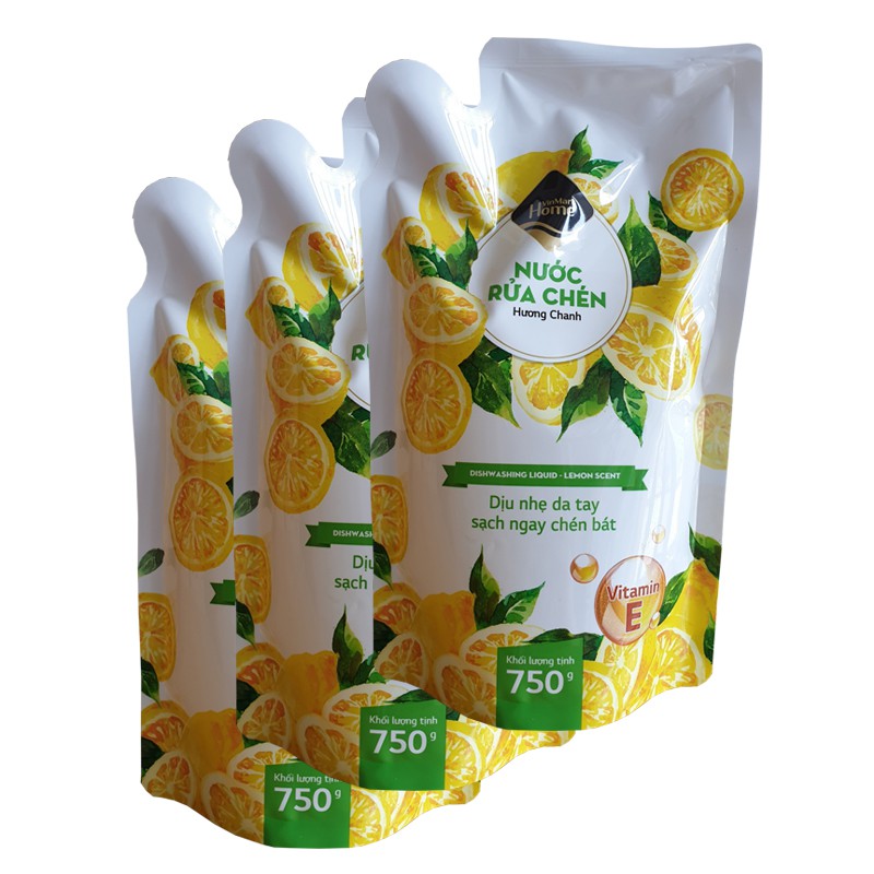 Nước rửa chén VinMart Home hương chanh 750ML