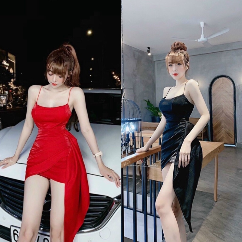 Váy nhũ 2s tà eo xuất sắc siêu sang