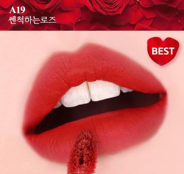 Son kem lì BLACK ROUGE phiên bản BAD ROSE | Thế Giới Skin Care