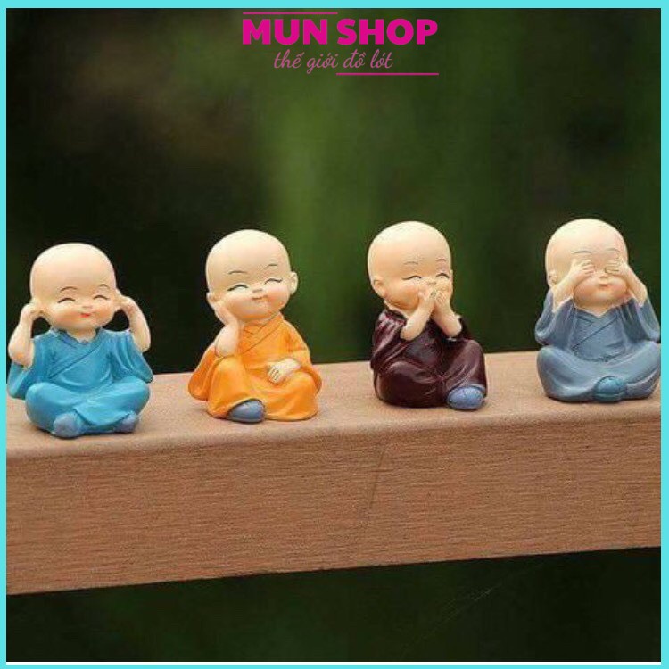 Bộ tượng Tứ Không - không nghe- không nói - không nhìn- không làm điều xấu