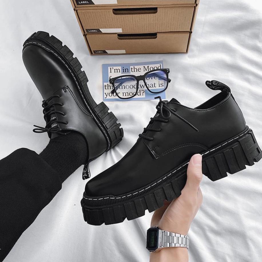 ️🛒 (VIDEO THẬT HÀNG TUYỂN CHỌN) Giày Bốt dr martens JAM thấp cổ tăng chiều cao 6 cm