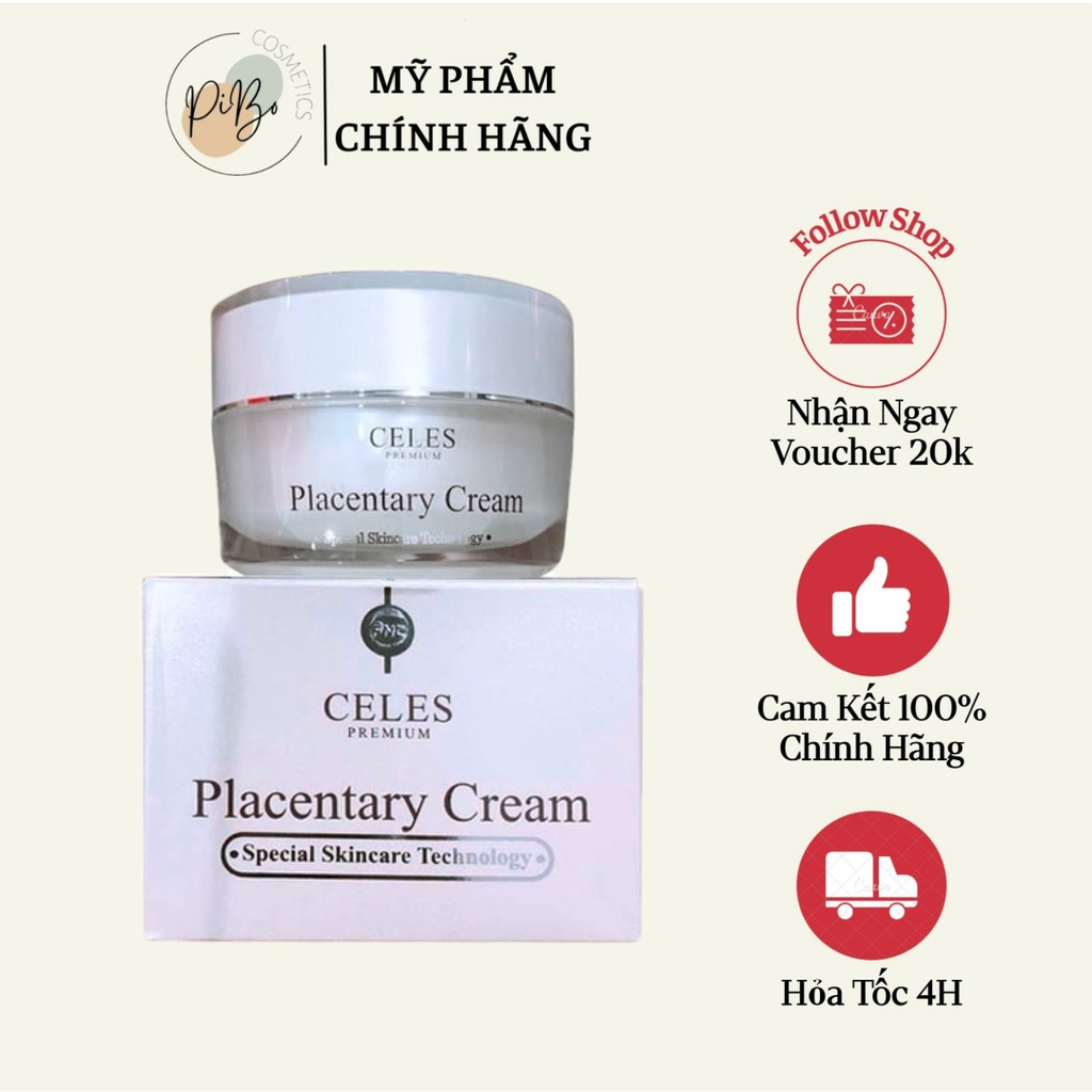 KEM DƯỠNG TRẮNG DA CELES PLACENTARY CREAM