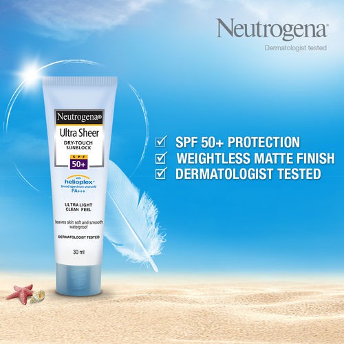 [Meoheo] Kem chống nắng quang phổ rộng SPF 55 70 85 100, 88ml Ultra Sheer Dry-Touch Sunscreen Broad Spectrum Neutrogena