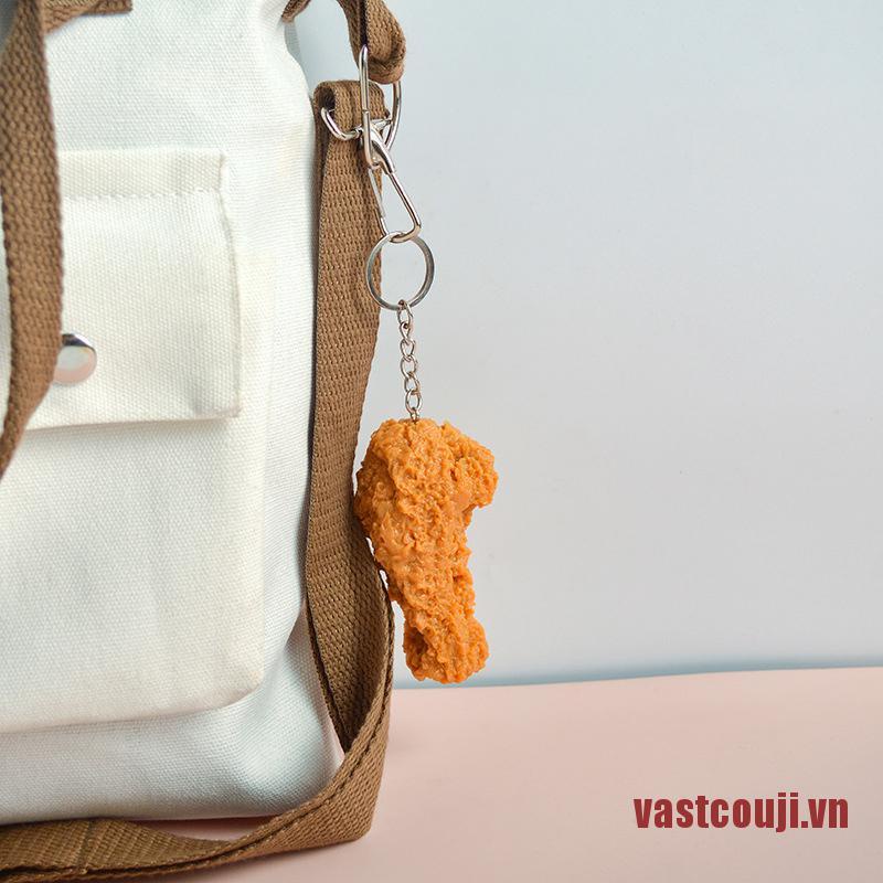 Vastcouji Móc Khóa Hình Chân Gà Chiên Ngộ Nghĩnh