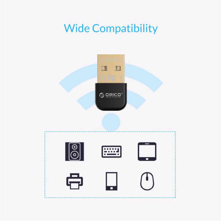 Bluetooth USB BTA 403 - Kết nối máy tính với các thiết bị có Bluetooth(Loa,phím,chuột,điện thoại...) - Chính hãng Orico