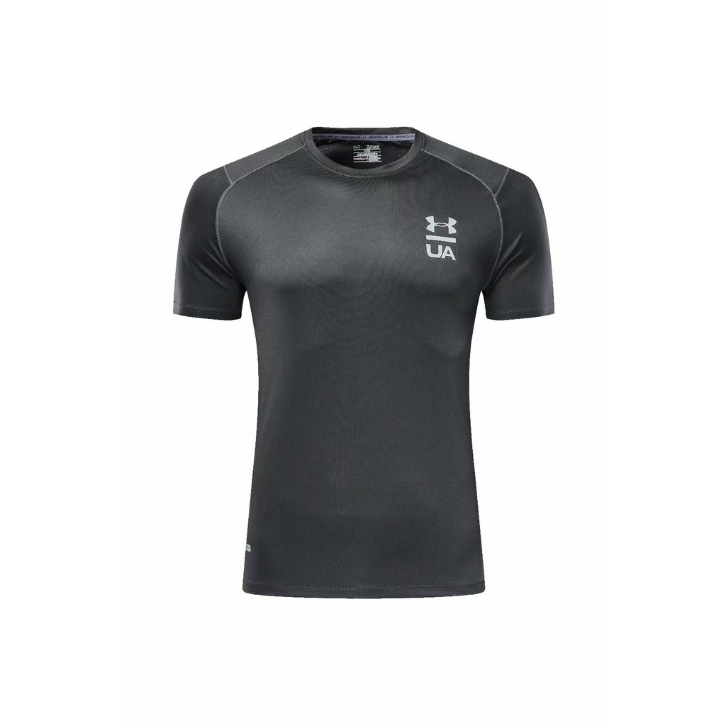 Under Armour Thể thao tay áo ngắn Chạy tập thể dục Áo thun Nam giới