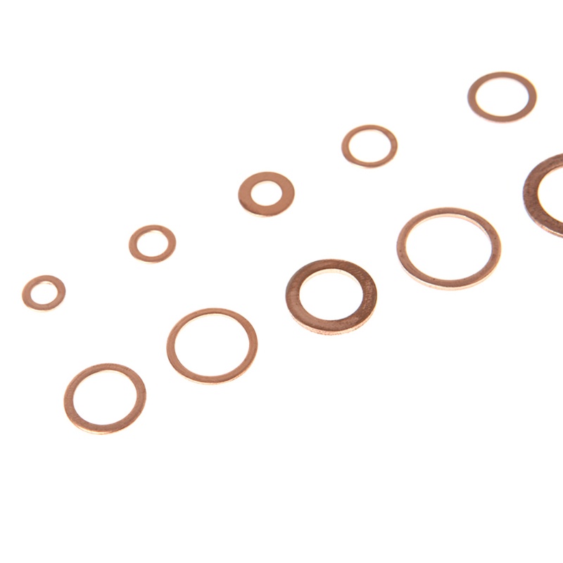 Set 280 Vòng Đệm Bằng Đồng M5-M20 12 Kích Cỡ