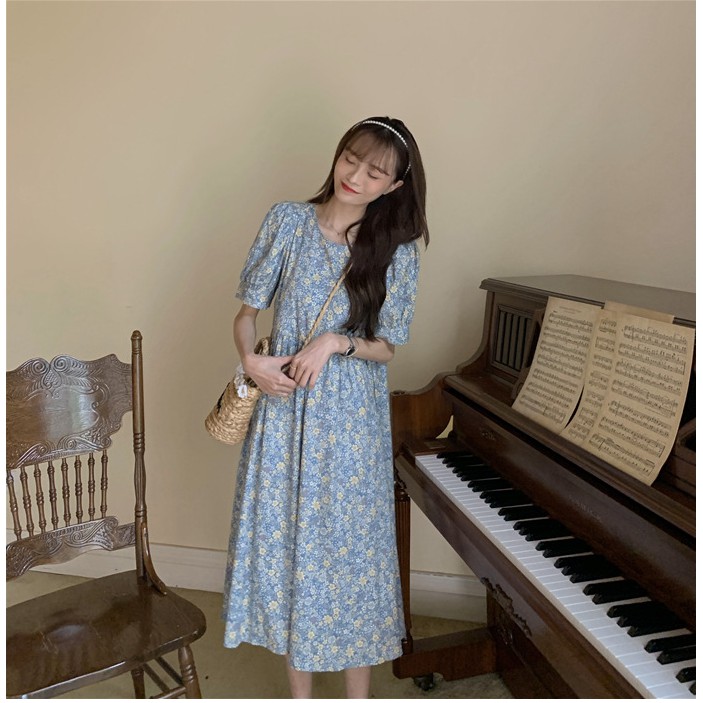 Váy nữ xinh💕FREESHIP💕Váy đẹp họa tiết hoa nhí kiểu dáng babydoll phong cách trẻ trung