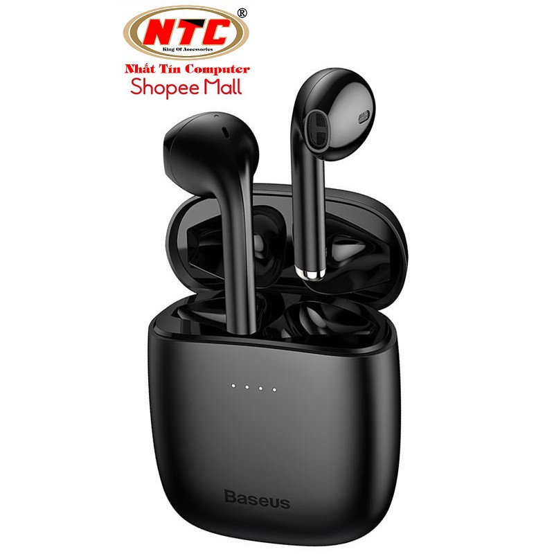 Tai nghe không dây True Wireless Baseus W04 Encok Earphones (TWS, Earbuds Mini, New Model 2020) - Hãng phân phối