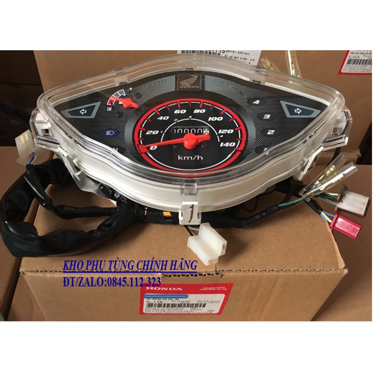 Bộ đồng hồ tốc độ wave alpha 100cc đời 2006-2011