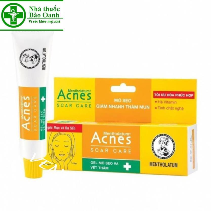 Gel làm mờ sẹo, vết thâm Acnes Mentholatum (12g)