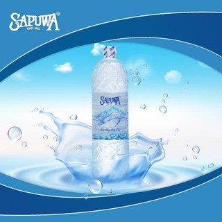 Thùng 12 chai nước uống tinh khiết SAPUWA 1500ml - Giao hàng tại TP HCM