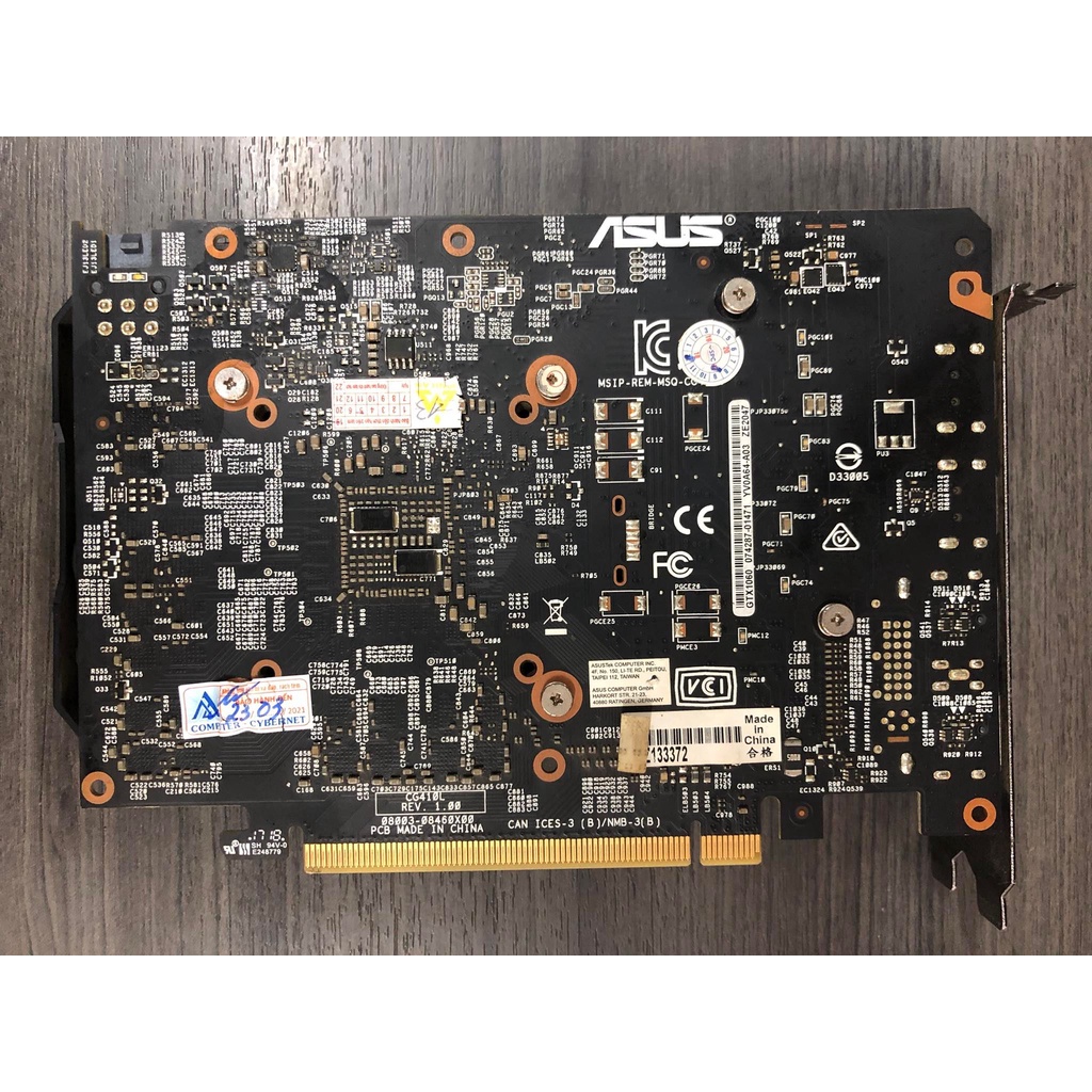 Card Màn Hình Asus 1060/3G.