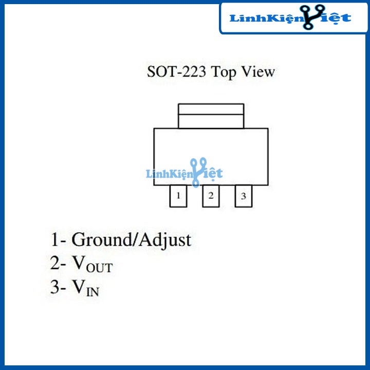 IC Nguồn AMS1117 SOT223