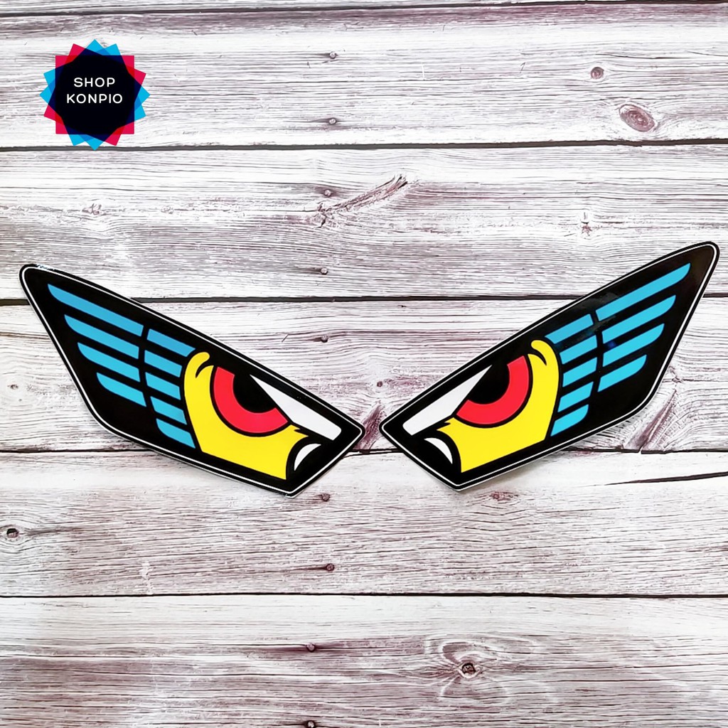 Tem Decal Dán Pha Đèn Vario Đủ Kiểu Hình Ngẫu Nhiên (1 Cặp)