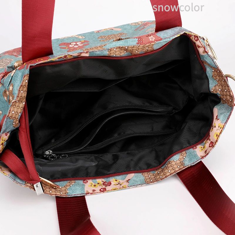 Beg Silang Perempuan Túi Xách Đeo Chéo Canvas Phong Cách Hàn Quốc Beg Besar Beg Tangan Wanita Murah Cantik Cho Nữ