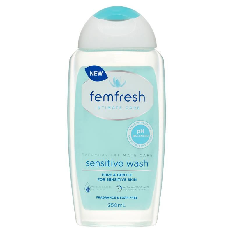 [Hàng chuẩn Úc] Dung dịch vệ sinh phụ nữ Femfresh daily intimate wash - deodorising wash - sensitive wash 250ml của Úc