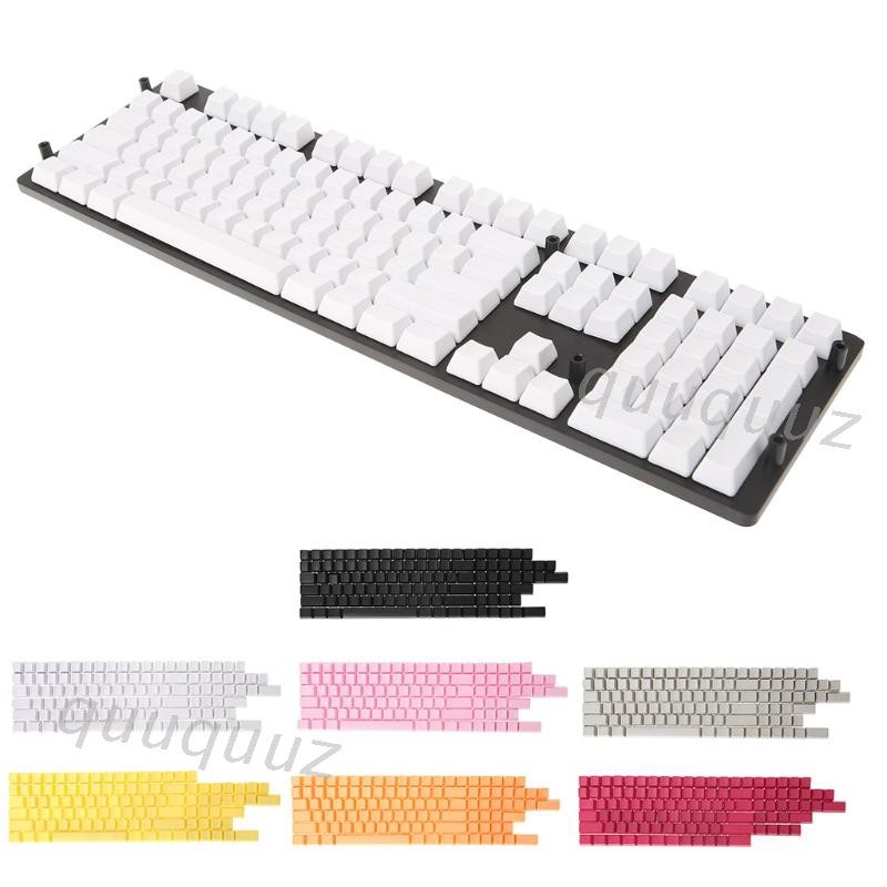 Quu Blank 104 ANSI ISO layout Thick PBT Keycap For OEM Switches Mechanical Keyboard