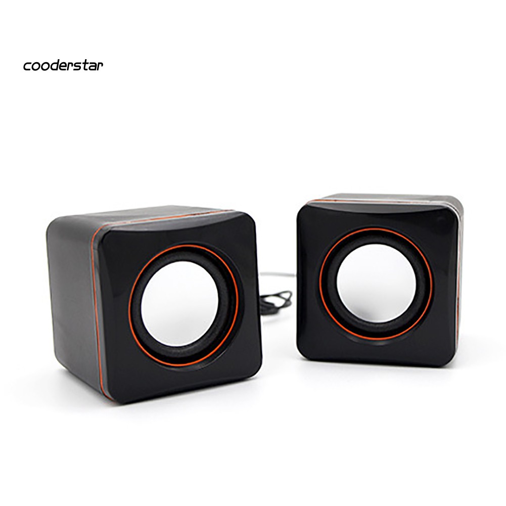 Set 2 loa mini có dây kết nối usb tiện dụng chất lượng cao