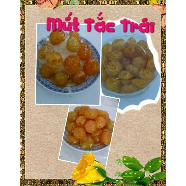 MỨT TẮC TRÁI