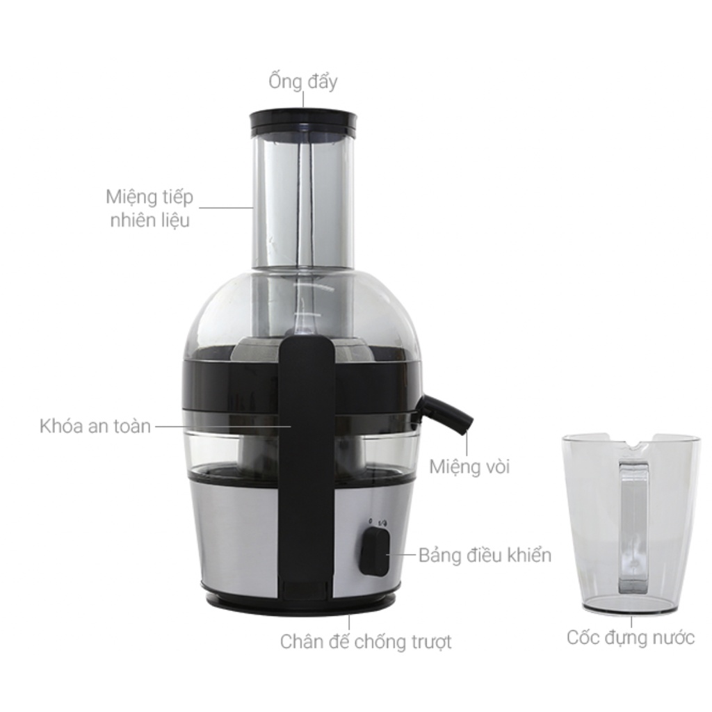 Máy ép trái cây Philips HR1863 HÀNG CHÍNH HÃNG,100% MỚI