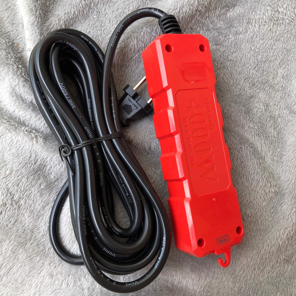 Ổ cắm công suất lớn Điện Quang 4000W - Ổ điện chịu tải ĐQ ESKHP Dây dài đến 10m tùy chọn