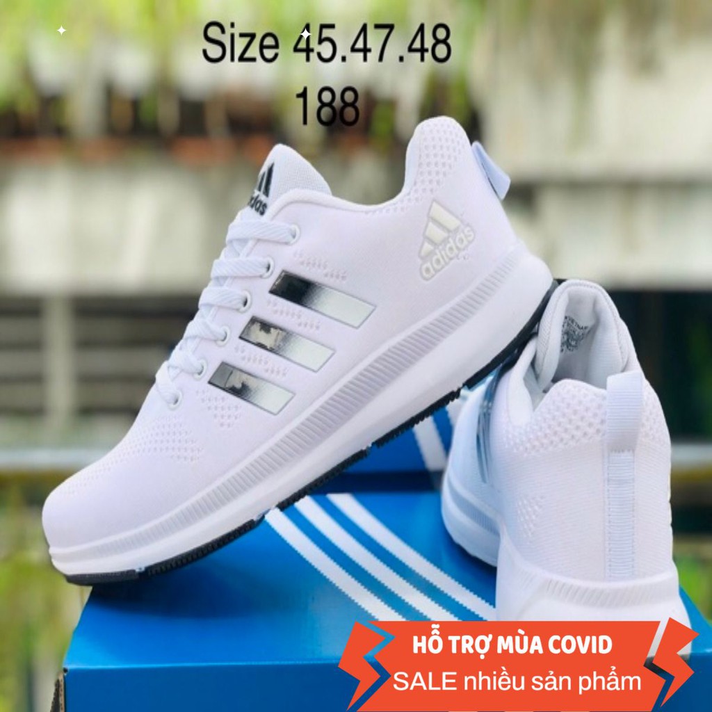 ✔️GIÀY BIG SIZE TRẮNG CÓ BOX( sz 45->48)
