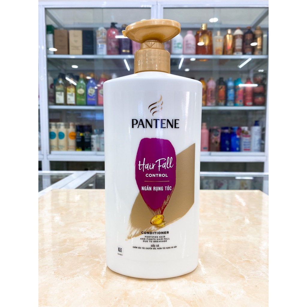 Dầu Gội - Dầu Xả Pantene Hair Fall Control Ngăn Rụng Tóc 900ml- 650ml - 300ml Chính Hãng Công Ty